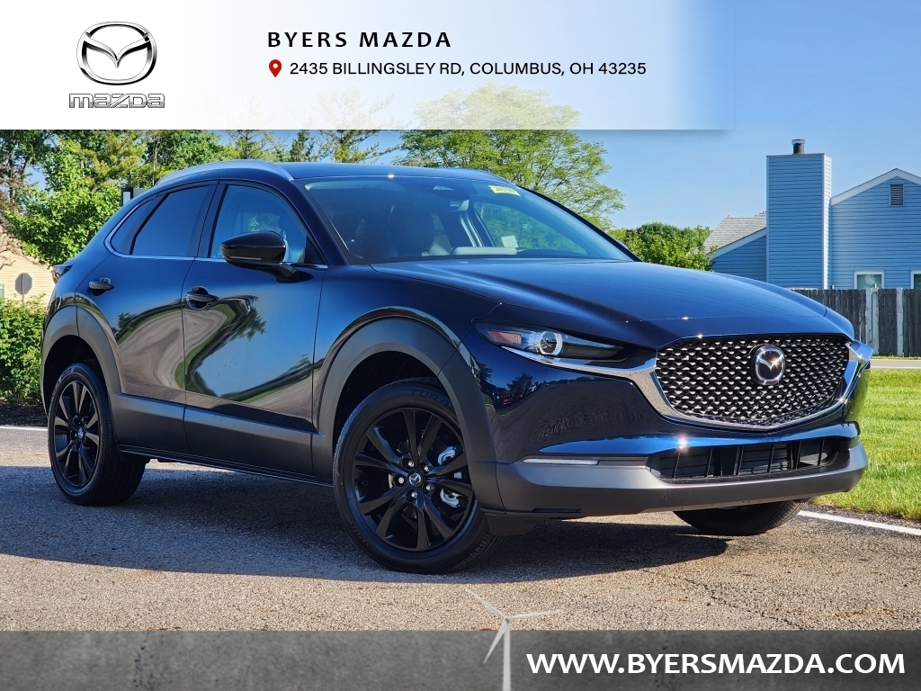 New, 2024 Mazda CX-30 2.5 S Select Sport AWD, Blue, M245795